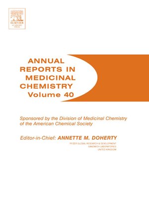 cover image of Annual Reports in Medicinal Chemistry